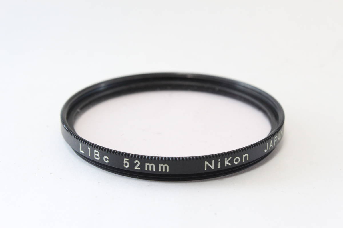 【純正】Nikon ニコン L1Bc 52mm レンズフィルター_画像1
