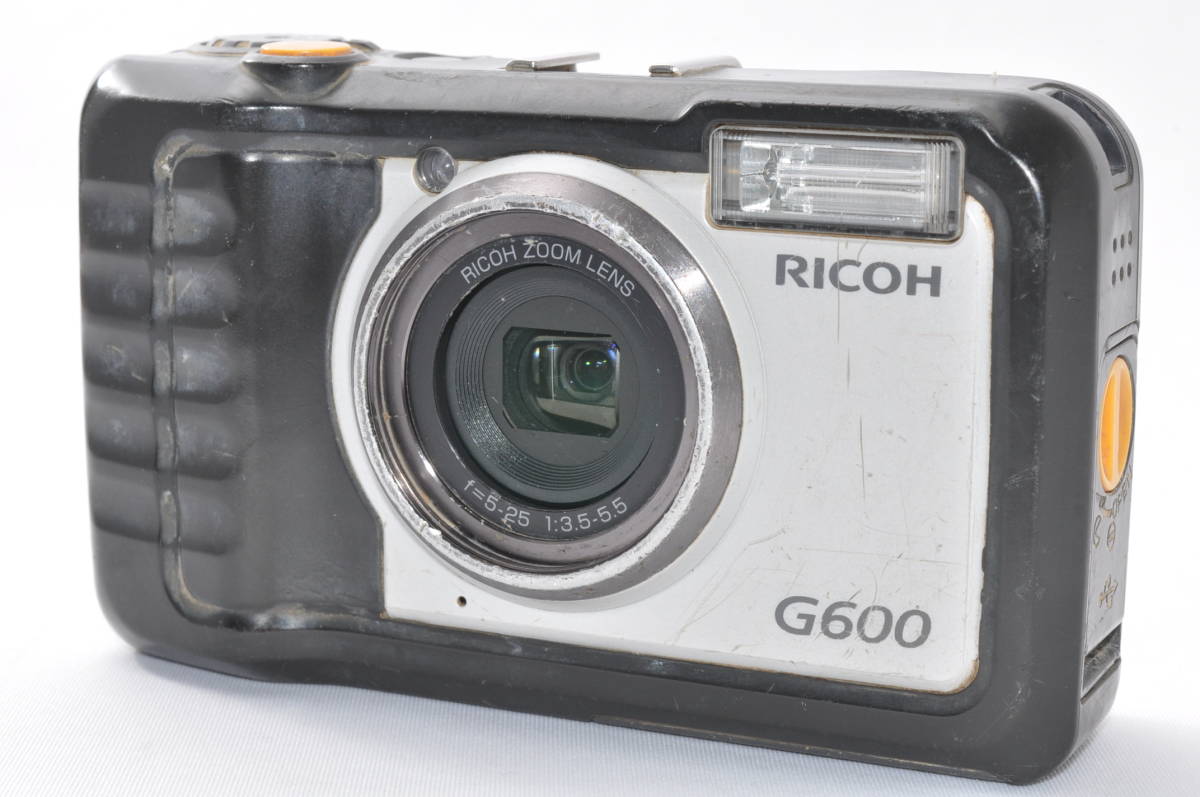 並品・動作好調 リコー RICOH G600 防水 防塵 耐衝撃 ♯A3266