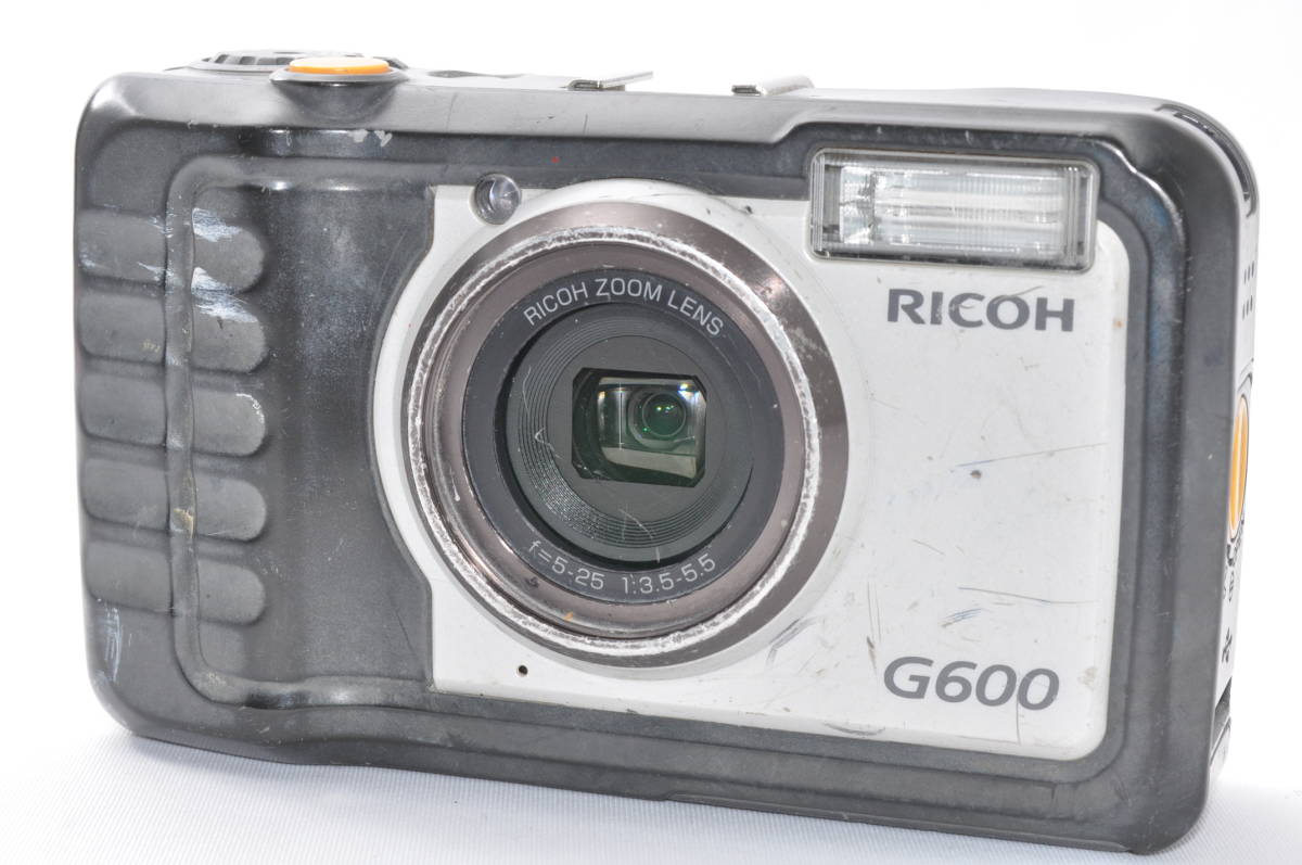 全国総量無料で 並品・動作好調 リコー RICOH G600 防水 防塵 耐衝撃