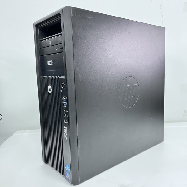 HP Z420 Workstation Xeon E5-1603 v3 2.8GHz/メモリ 8GB/Quadro K2000/HDD 無し(SATA用3.5インチベイ3基あり)/DVDマルチドライブ_画像1