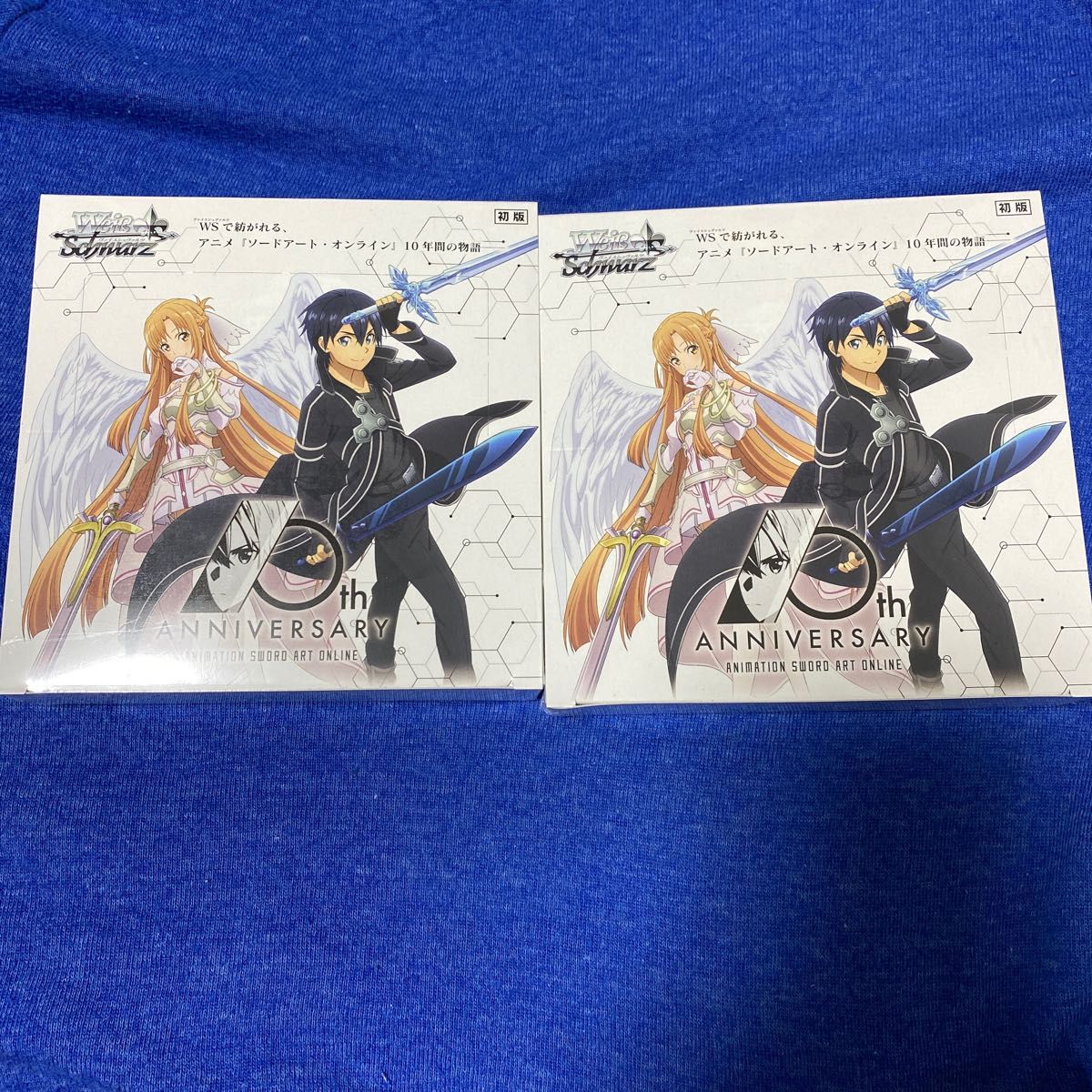 新発売】 ヴァイスシュヴァルツSAO 10th 2BOX ソードアートオンライン