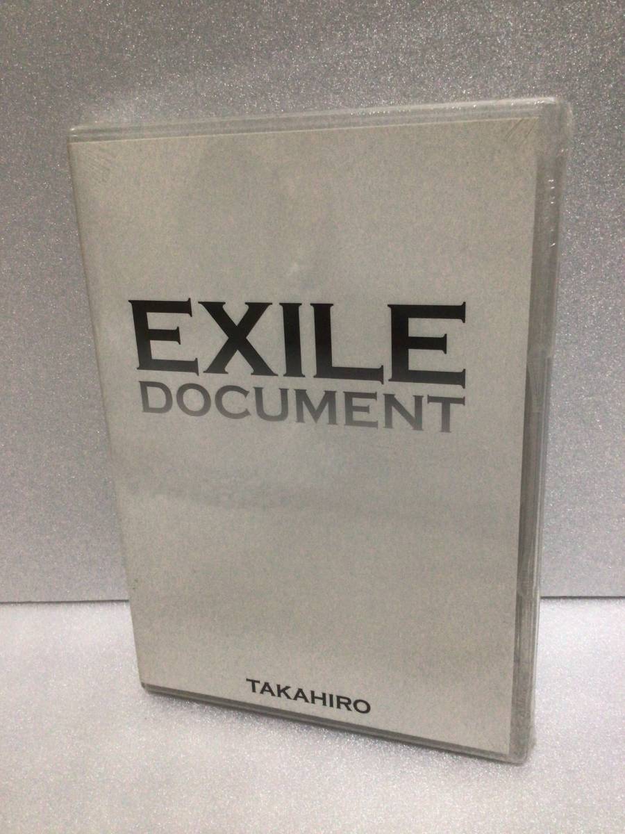即決！ DVD セル版 EXILE DOCUMENT エグザイル ドキュメント TAKAHIRO 送料無料！_画像1
