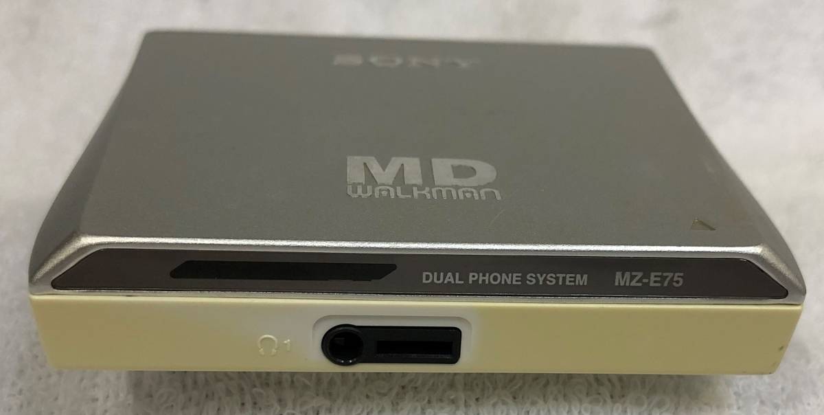 SONY MDウォークマン MZ-E75 ジャンク Yahoo!オークション - SONY MDウォークマン MZ-E75 ジャンク品です