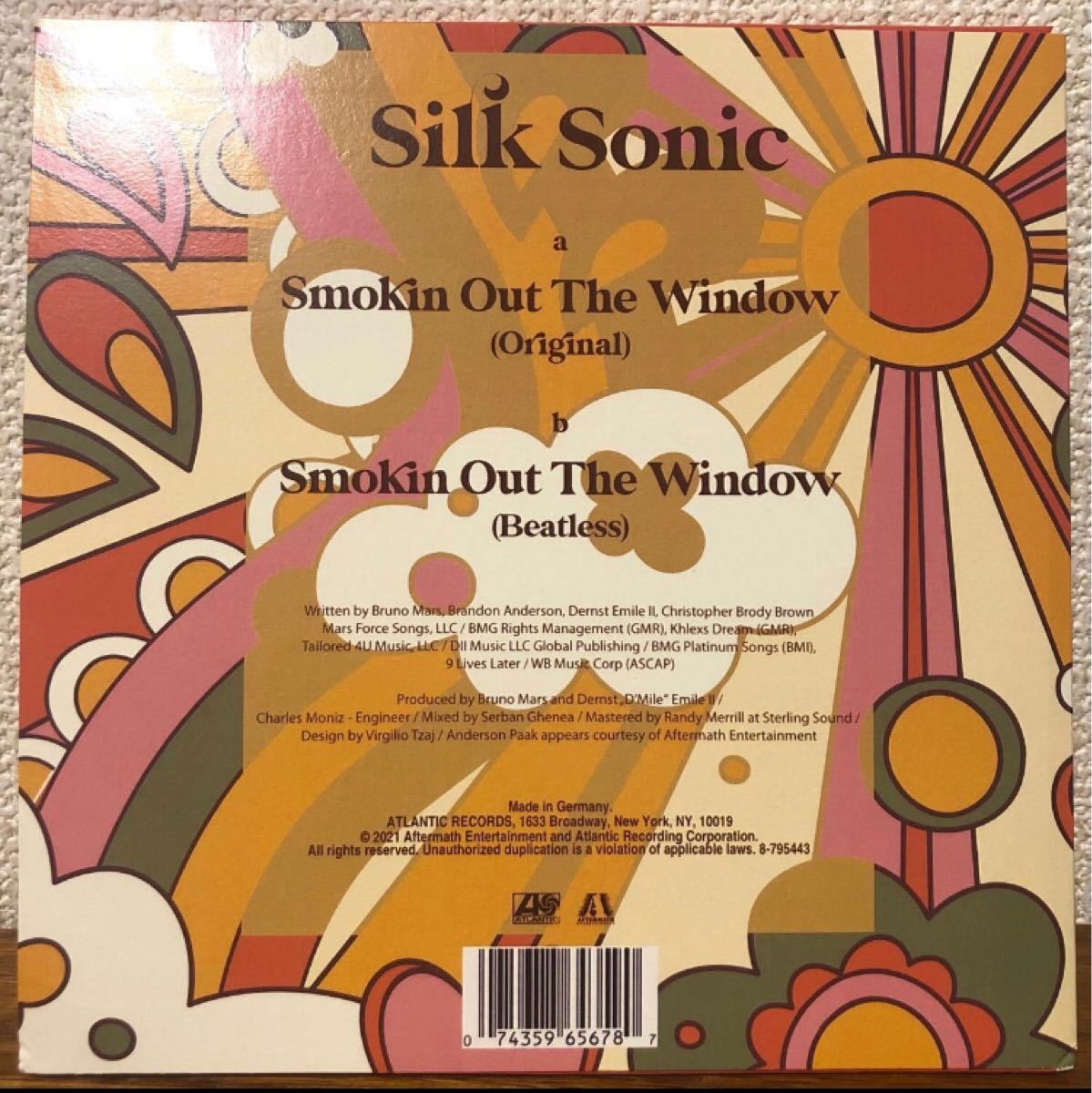 silk sonic smokin out the window ブルーノマーズ アンダーソンパーク Bruno Mars