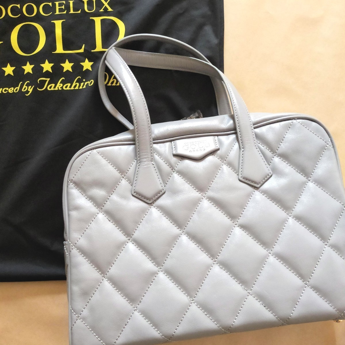 COCOCELUX GOLD ココセリュックスゴールド ダイヤモンドレザー 3WAY