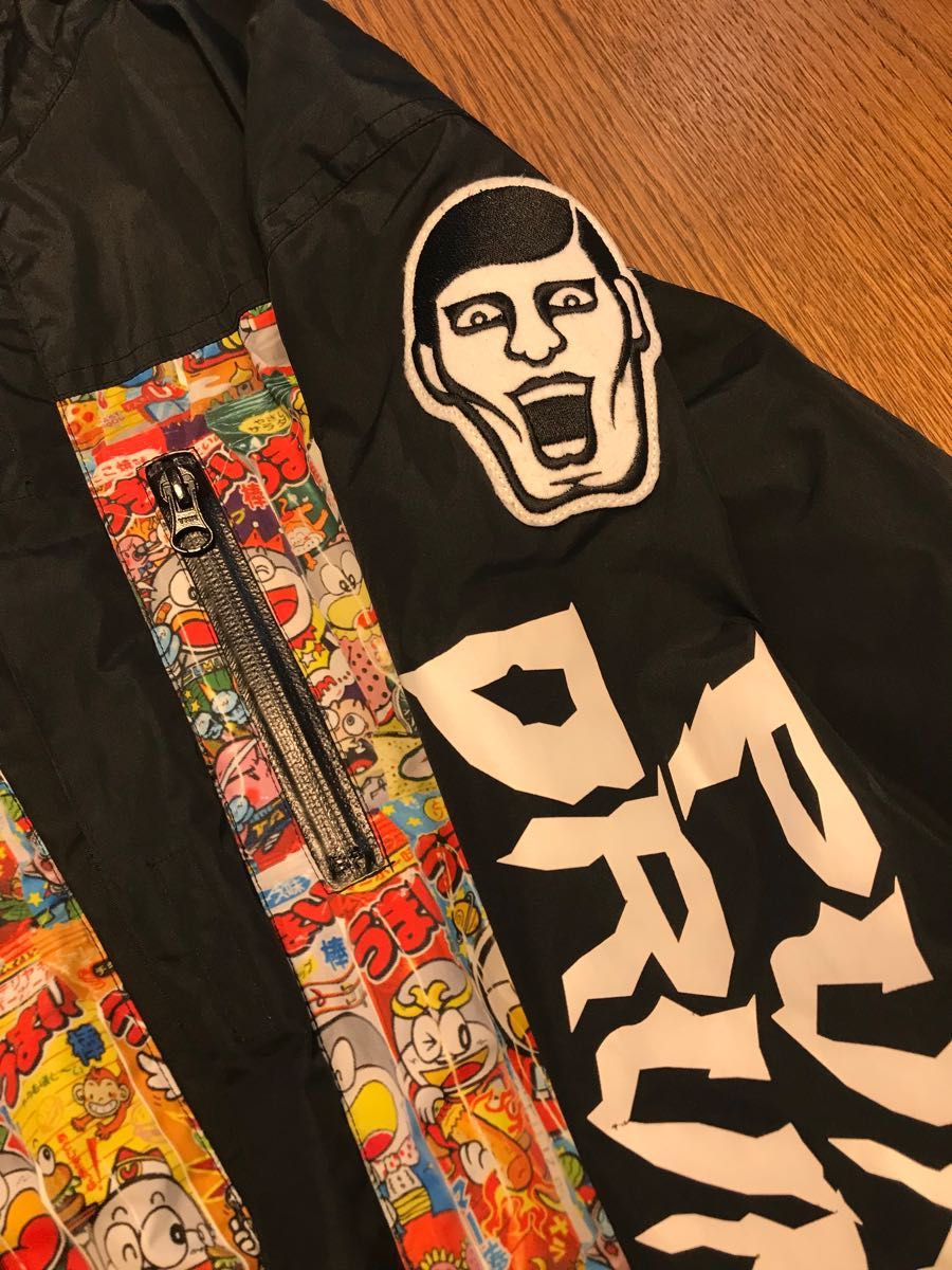 PUNK DRUNKERS パンクドランカーズ うまい棒 ナイロンジャケット PUNK DRUNKERS パンクドランカーズ うまい棒 ナイロンジャケット