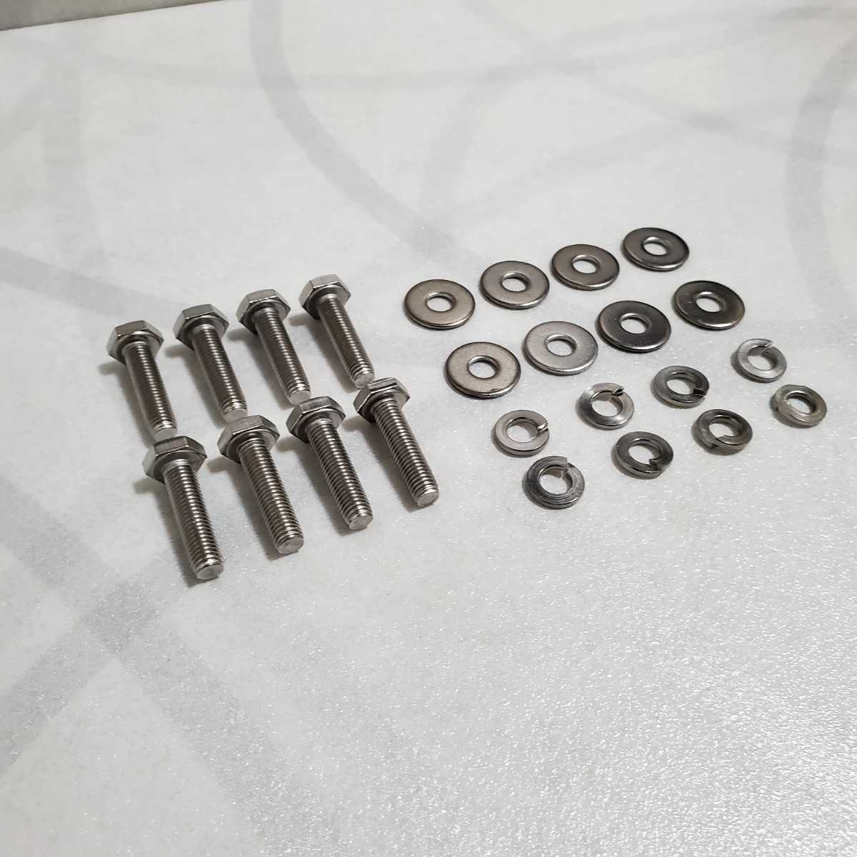  Rover Mini front shock absorber top bracket fitting kit stainless steel type left right set / one stand amount new goods 