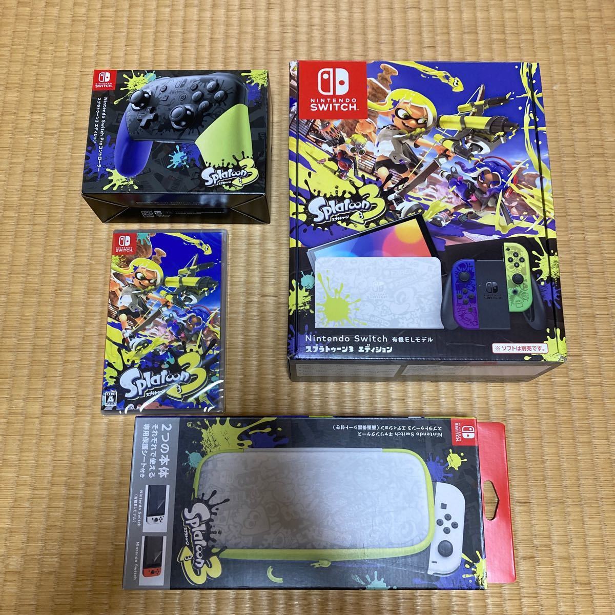 Nintendo Switch(有機ELモデル) スプラトゥーン3エディション ソフト