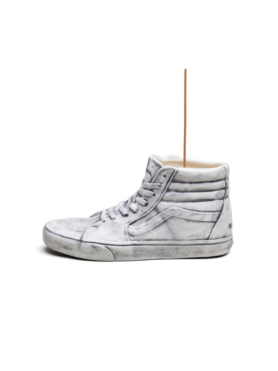 伊勢丹MENS 限定 NEIGHBORHOOD VANS INCENSE CHAMBER SK8-HI GREY WHITE ネイバーフッド バンズ  インセンスチャンバー ホワイト グレー