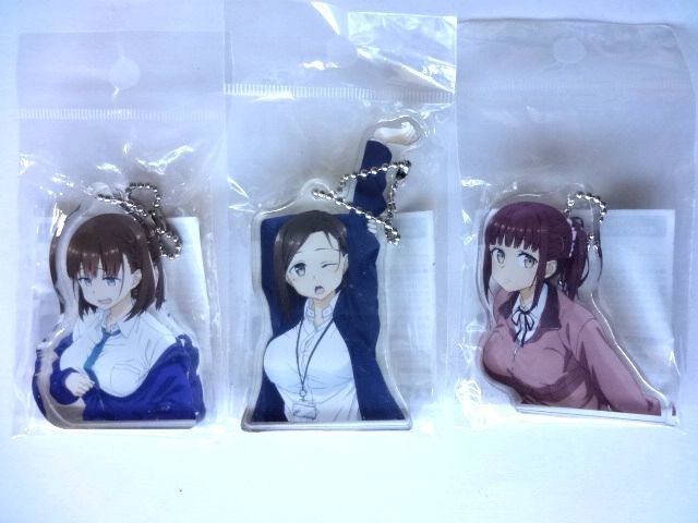 本物保証!本物保証!俺ガイル チアバニー アクリルキーホルダー 2種