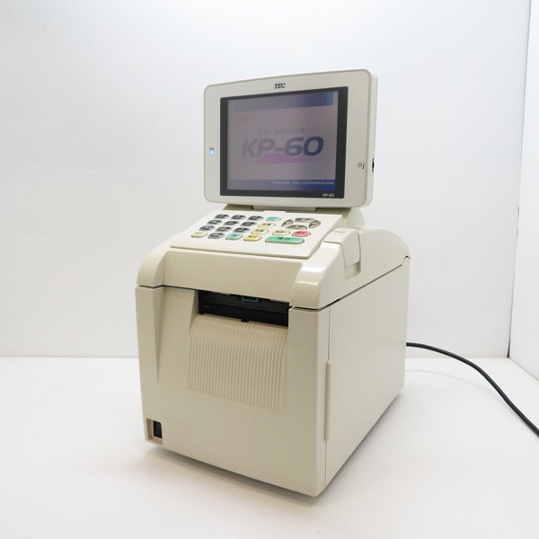 東芝テック ラベルプリンターKP-60 取扱説明書付き - 店舗用品