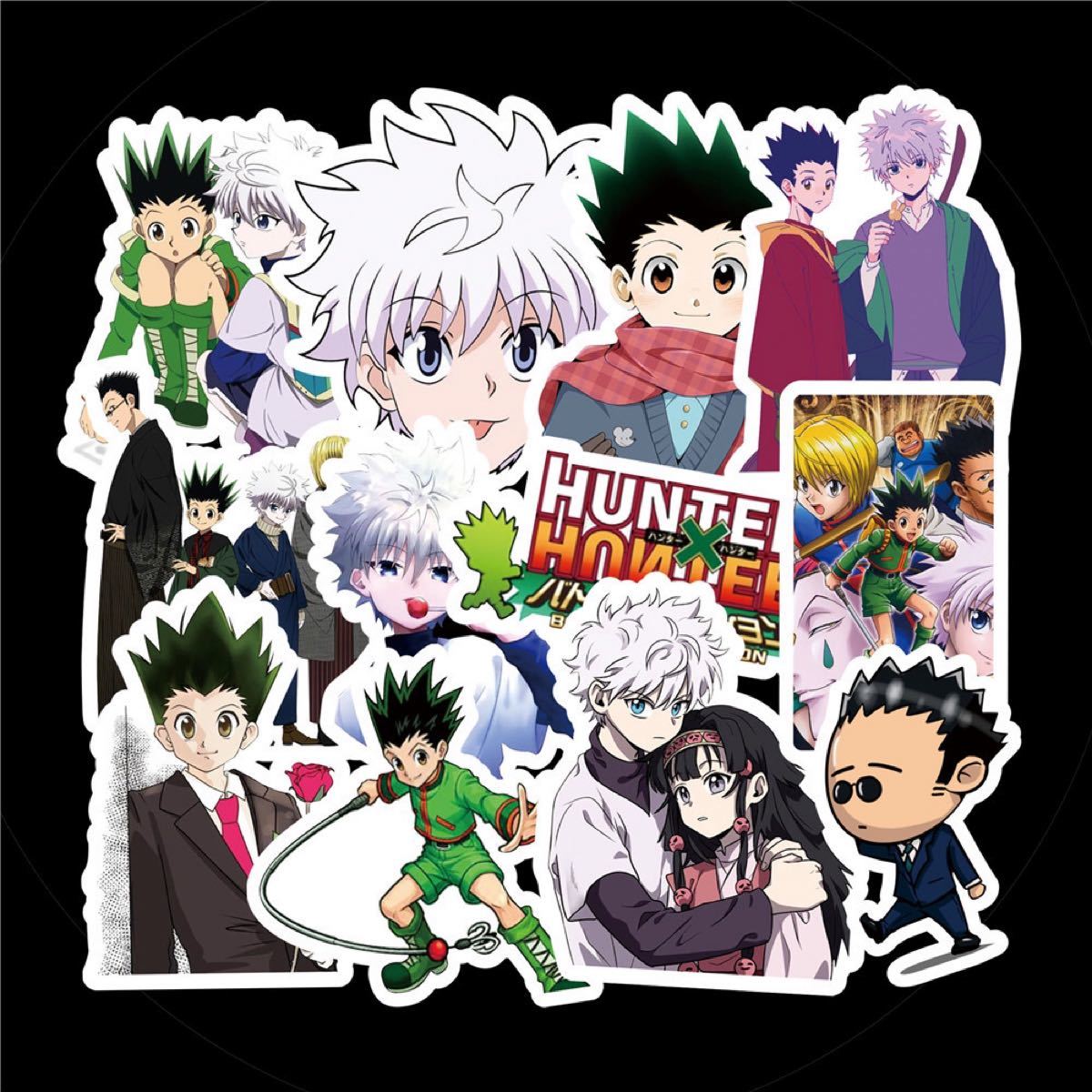 新品 ハンターハンター シール hunter×hunter 大きめステッカー 新品 ハンターハンター シール hunter×hunter 大きめステッカー