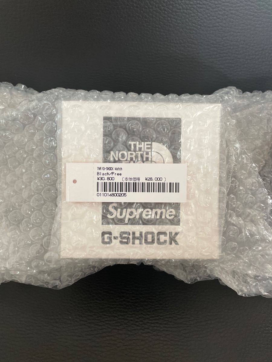 新品未使用・未開封】supreme ノースフェイス G-SHOCK ブラック