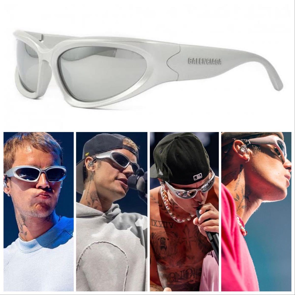 BALENCIAGA Justin Bieber着用 サングラス 黒 | veranstaltungen.lkz.de
