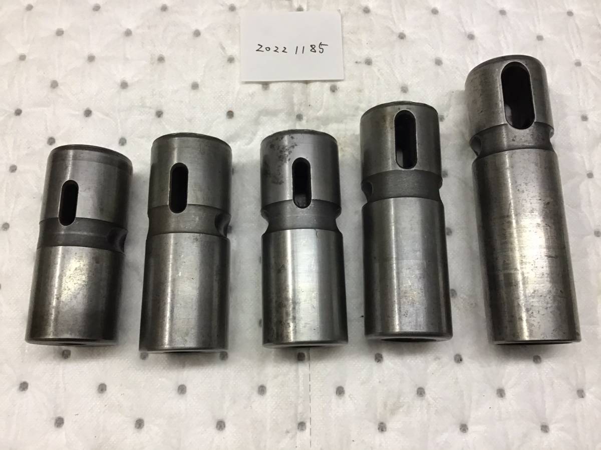 テーパーホルダー 5本セット。 外径Φ40、MT1(1個)、MT2(2 テーパーホルダー 5本セット。 外径Φ40、MT1(1個)、MT2(2