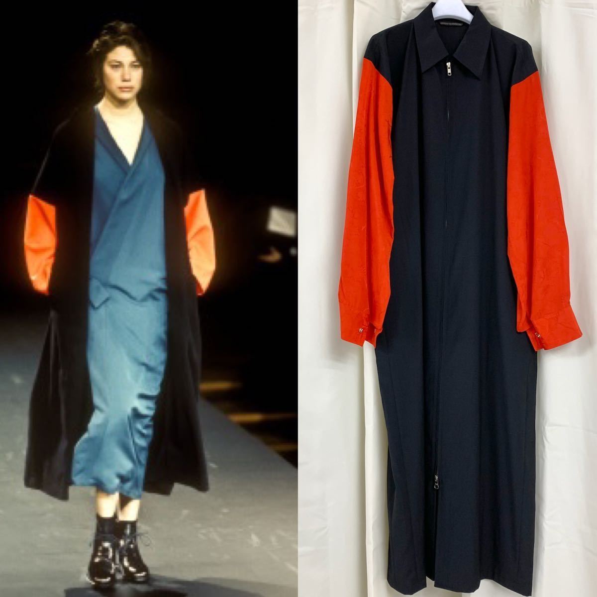 店舗良い Yohji Yamamoto 着物スリーブジャケット 2015AW FEMME