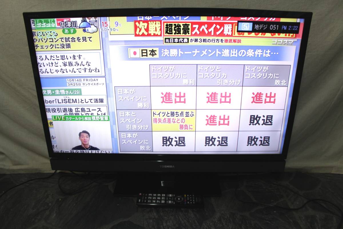 Yahoo!オークション - ②TOSHIBA東芝 32S5 REGZAレグザ 液晶 Yahoo!オークション - ②TOSHIBA東芝 32S5 REGZAレグザ 液晶