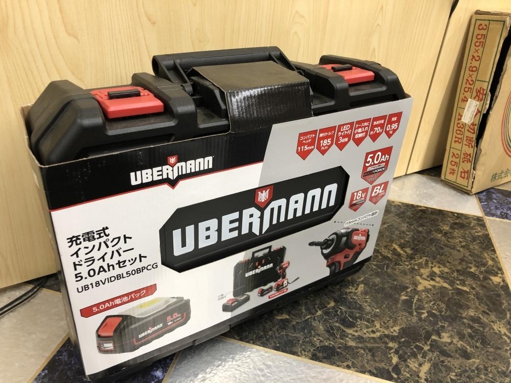 017◇未使用品・即決価格◇UBERMANN 充電式インパクトドライバ