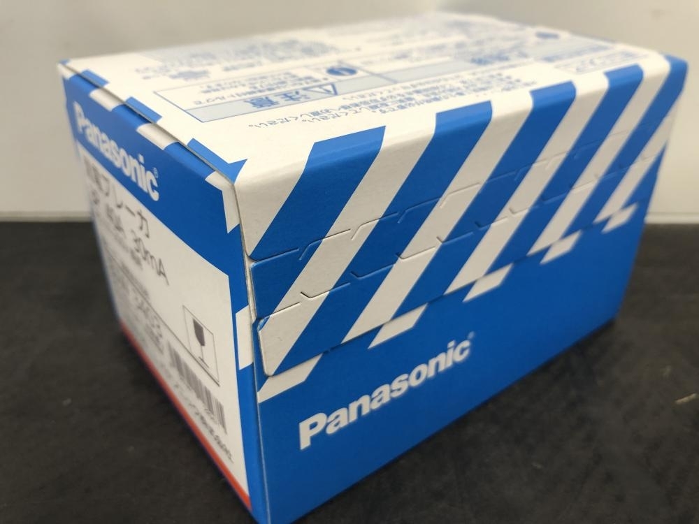 016 未使用品 Panasonic パナソニック 漏電ブレーカー 漏電遮断器 BJW3403 3P 40A 30mA 2個セット