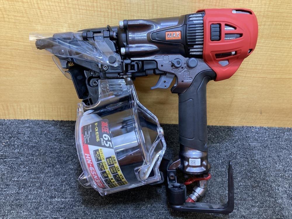 013♪未使用品♪マックス MAX 65mm高圧釘打ち機 スーパーネイラ HN