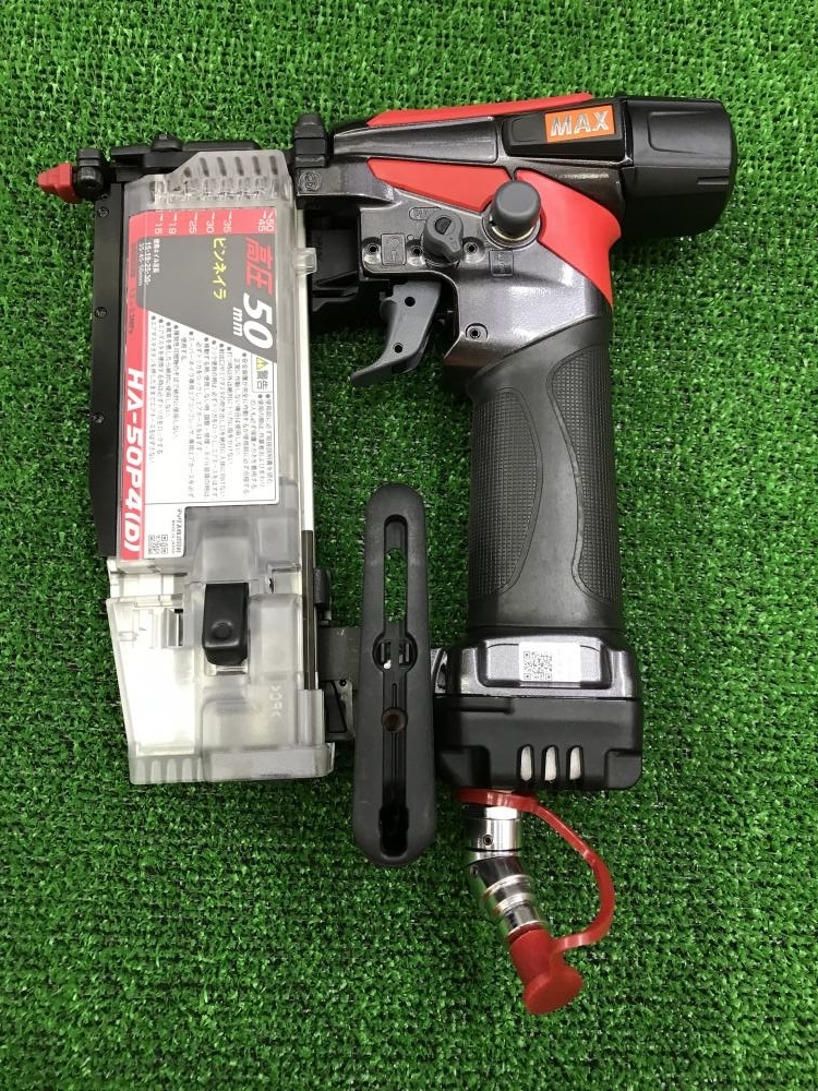 004☆未使用品☆MAX 50mm高圧ピンネイラ HA-50P4(D) stas.co.ao