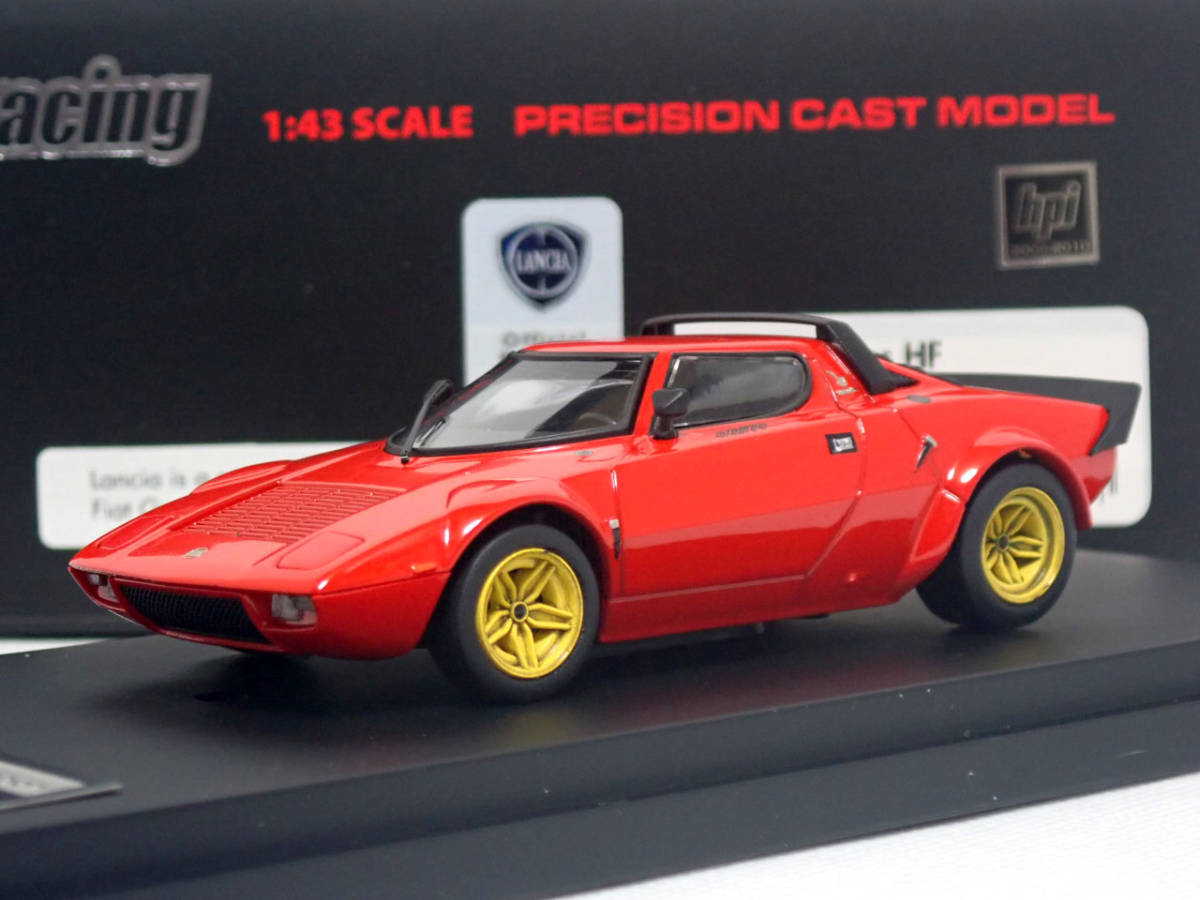 完売 HPI racing 1/43 LANCIA STRATOS ランチア ストラトス HF Red