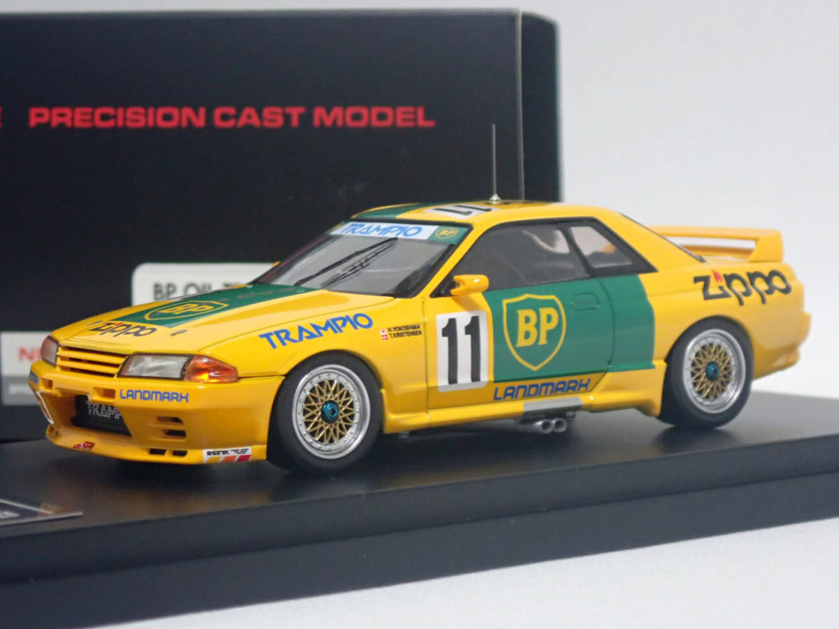 HPI racing 1/43 SKYLINE スカイライン GT-R BP OIL オイル TRAMPIO トランピオ #11 1993 JTC 8077