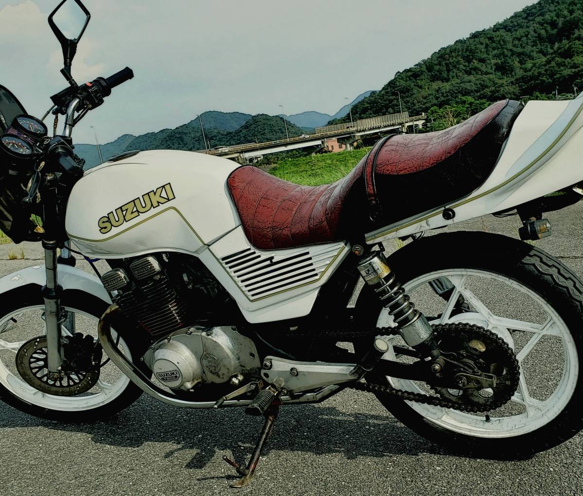 驚きの安さ 卍東京リベンジャーズ仕様 新ペイントピカピカ GSX250E 25