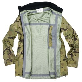 イギリス軍放出品 フィールドジャケット MTP迷彩柄 ナイロン製 防水 リップストップ生地 [ Mサイズ / 可 ]_画像5