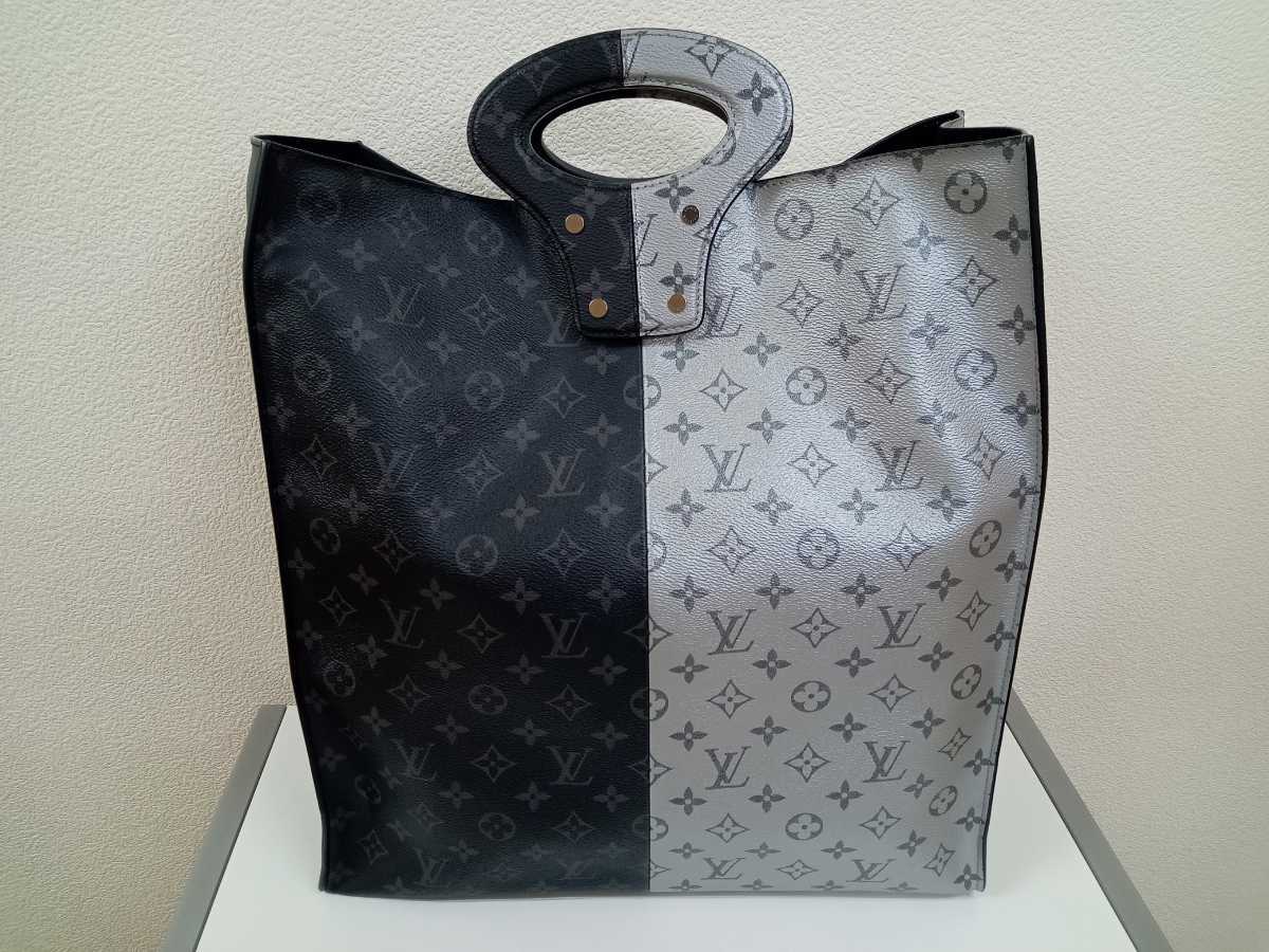 【現品限り一斉値下げ!】 【正規品】超美品! LOUIS M43816 トート スプリット エクリプス モノグラム /ルイ・ヴィトン TOTE Split ECLIPSE Monogram VUITTON トートバッグ