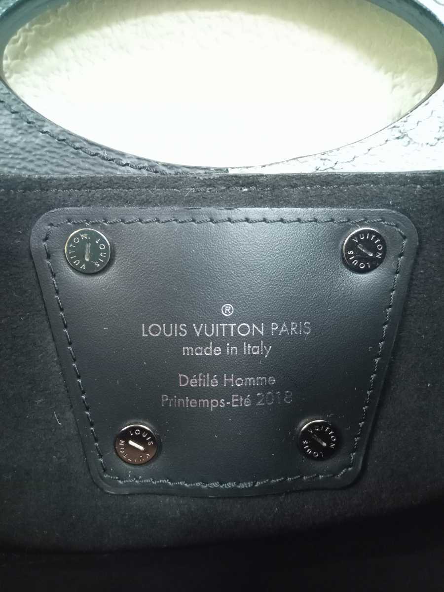 【正規品】超美品! LOUIS VUITTON Monogram ECLIPSE Split TOTE /ルイ・ヴィトン モノグラム エクリプス スプリット トート M43816_画像4