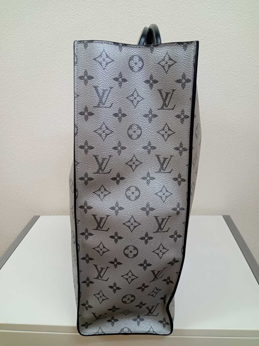 【正規品】超美品! LOUIS VUITTON Monogram ECLIPSE Split TOTE /ルイ・ヴィトン モノグラム エクリプス スプリット トート M43816_画像3