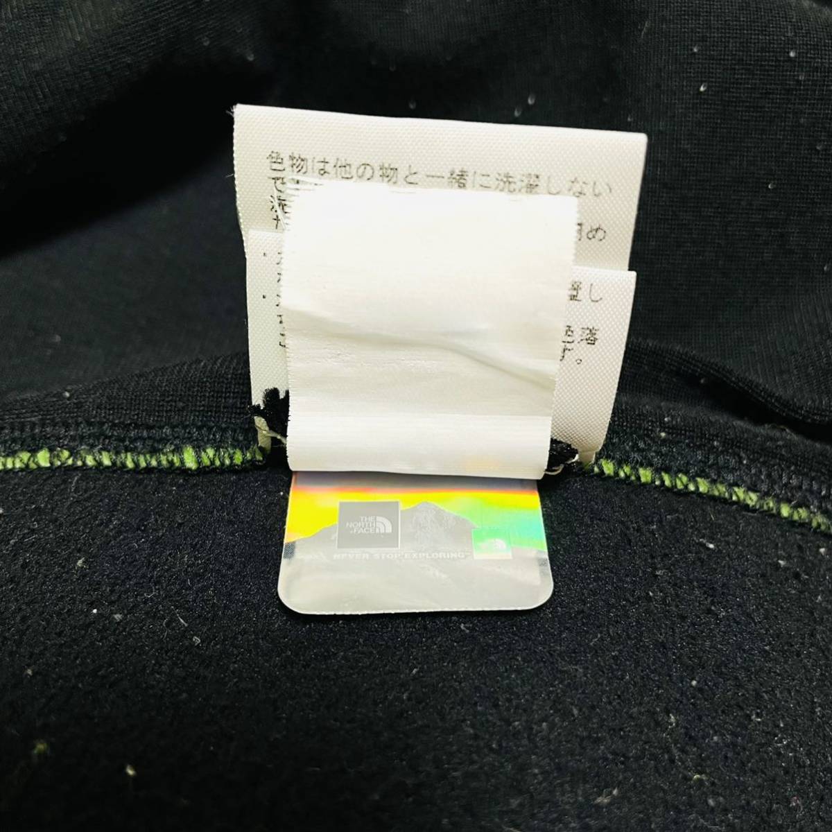Supreme The North Face S Logo Hooded Fleece Jacket Lime White L 20aw 2020年 ライム グリーン 緑 白 Sロゴ フリース コラボ 納品書付き_画像8