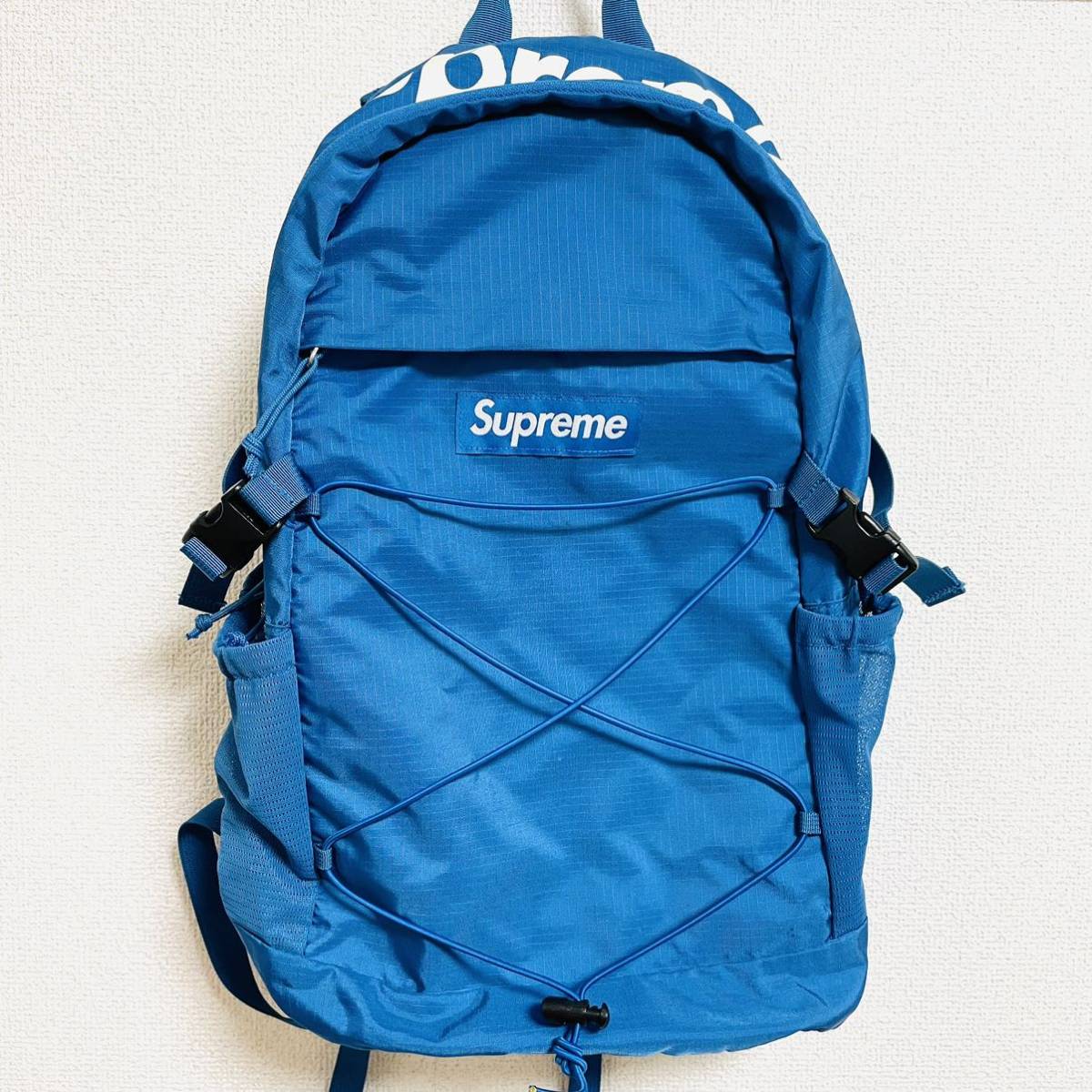 Yahoo!オークション - Supreme Backpack Royal White
