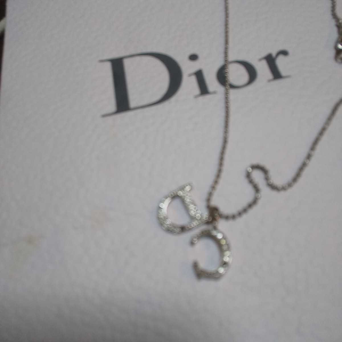 Christian Dior クリスチャン・ディオール ペンダント ヴィンテージ CDロゴ ネックレス 23012136 YM