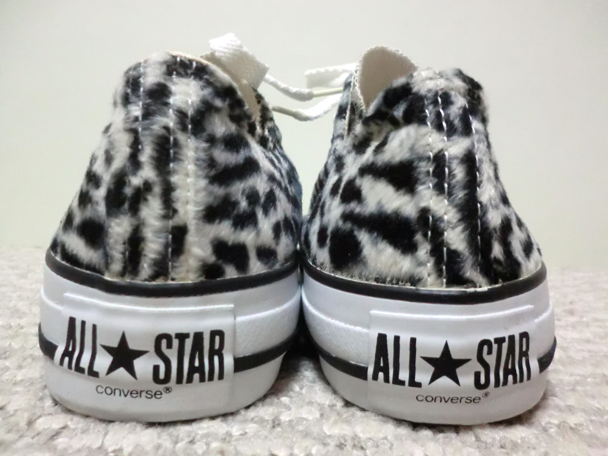 ♪新品デッドストック Converse ALL STAR ANIMAL OX GRAY TIGER コンバース オールスター アニマル グレイタイガー 稀少 日本製♪_画像4