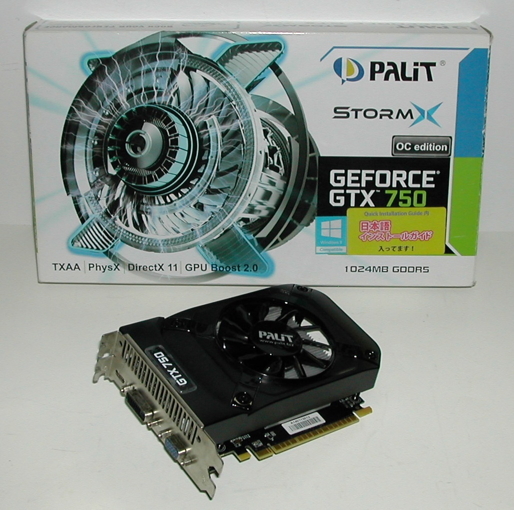 Palit GTX750 StormX OCの画像1