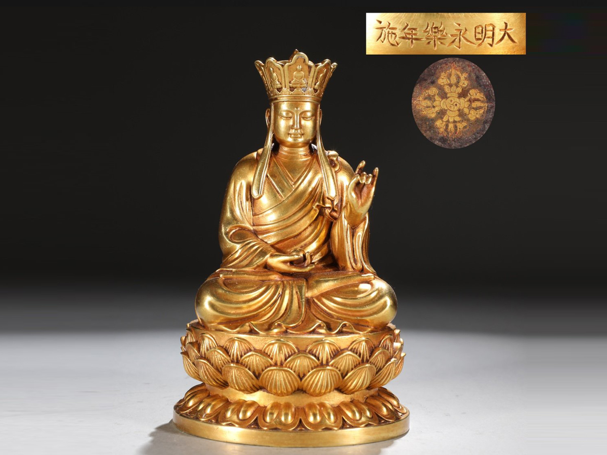 パターン 大変に古い 銅製 仏像 古銅 骨董品 | www.tegdarco.com