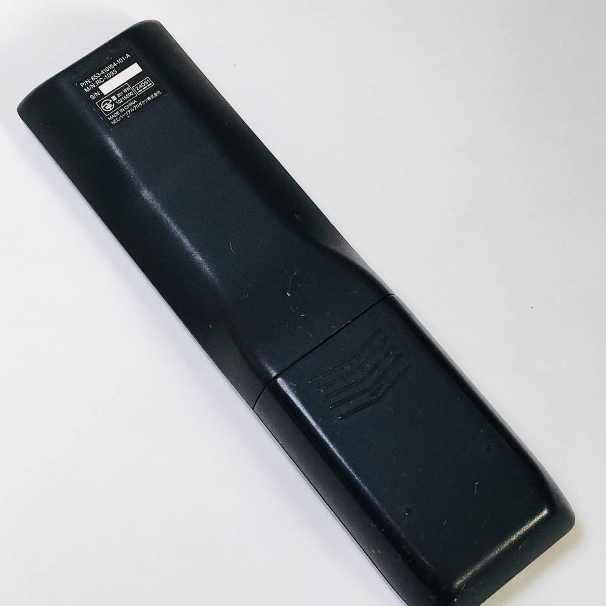 動作未確認 】NEC VALUESTAR VN370FSシリーズ用リモコン RC-1033 動作未確認 】NEC VALUESTAR VN370FSシリーズ用リモコン RC-1033