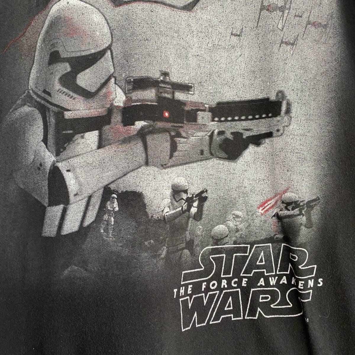 アメリカ古着　ストームトルーパー　STAR WARS　スターウォーズ　半袖Tシャツ　キャラT　メキシコ製　【F223】