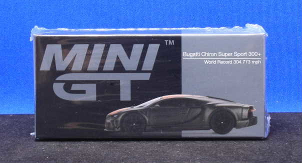 1/64 MINI-GT BUGATTI ブガッティ シロン スーパースポーツ 300+ 世界記録304.773mph (左ハンドル)【409】_画像2