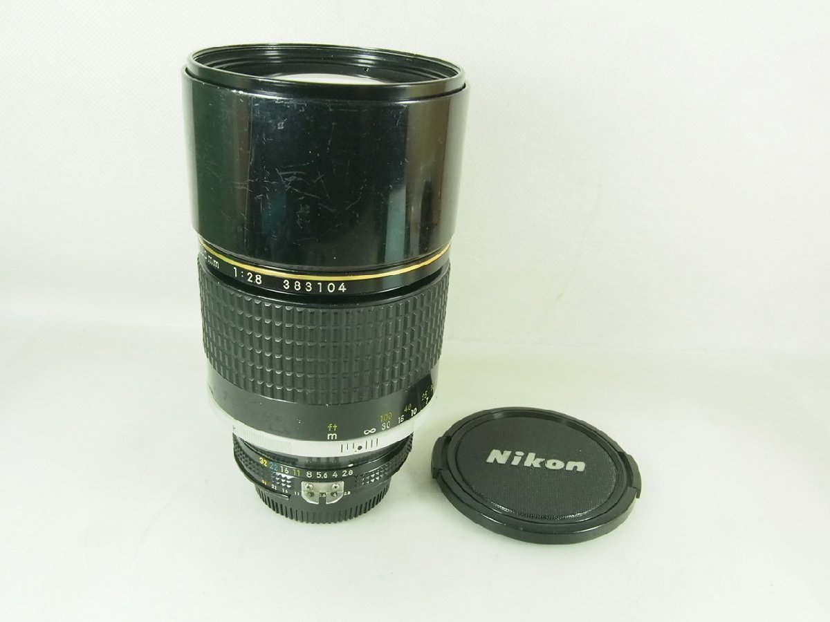 良品 Nikon Ai-s 180mm f/2.8 レンズ ED*-