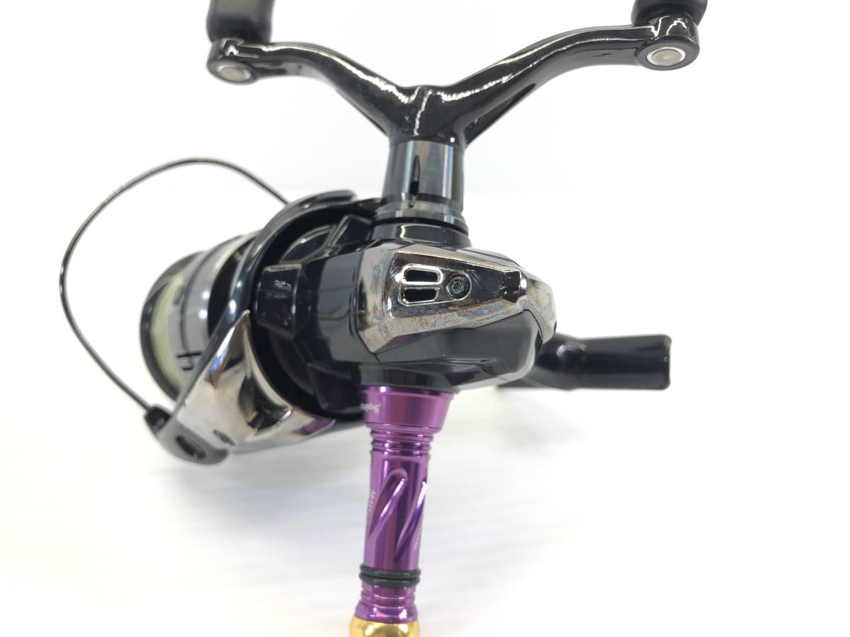□ シマノ 19 ヴァンキッシュ C3000SDHHG スピニング リール リブレ スクイッドマニア バランサー エギング SHIMANO □_画像6