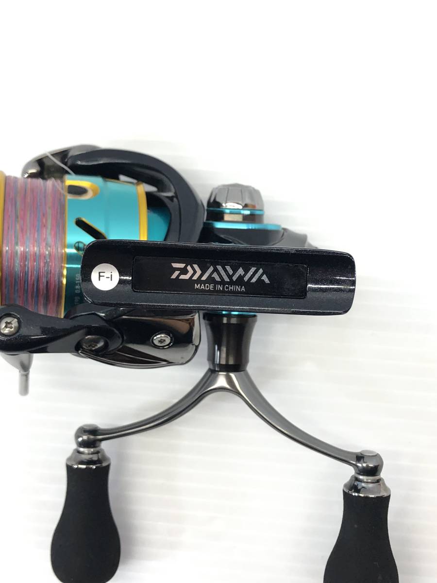 □DAIWA ダイワ 17 エメラルダス MX 2508PE-H-DH ダブルハンドル エギング□_画像9