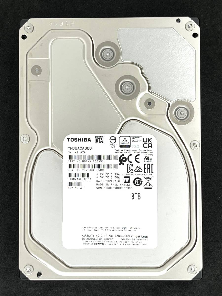 記念日 TOSHIBA製HDD MG05ACA800E 8TB SATA600 7200 asakusa.sub.jp