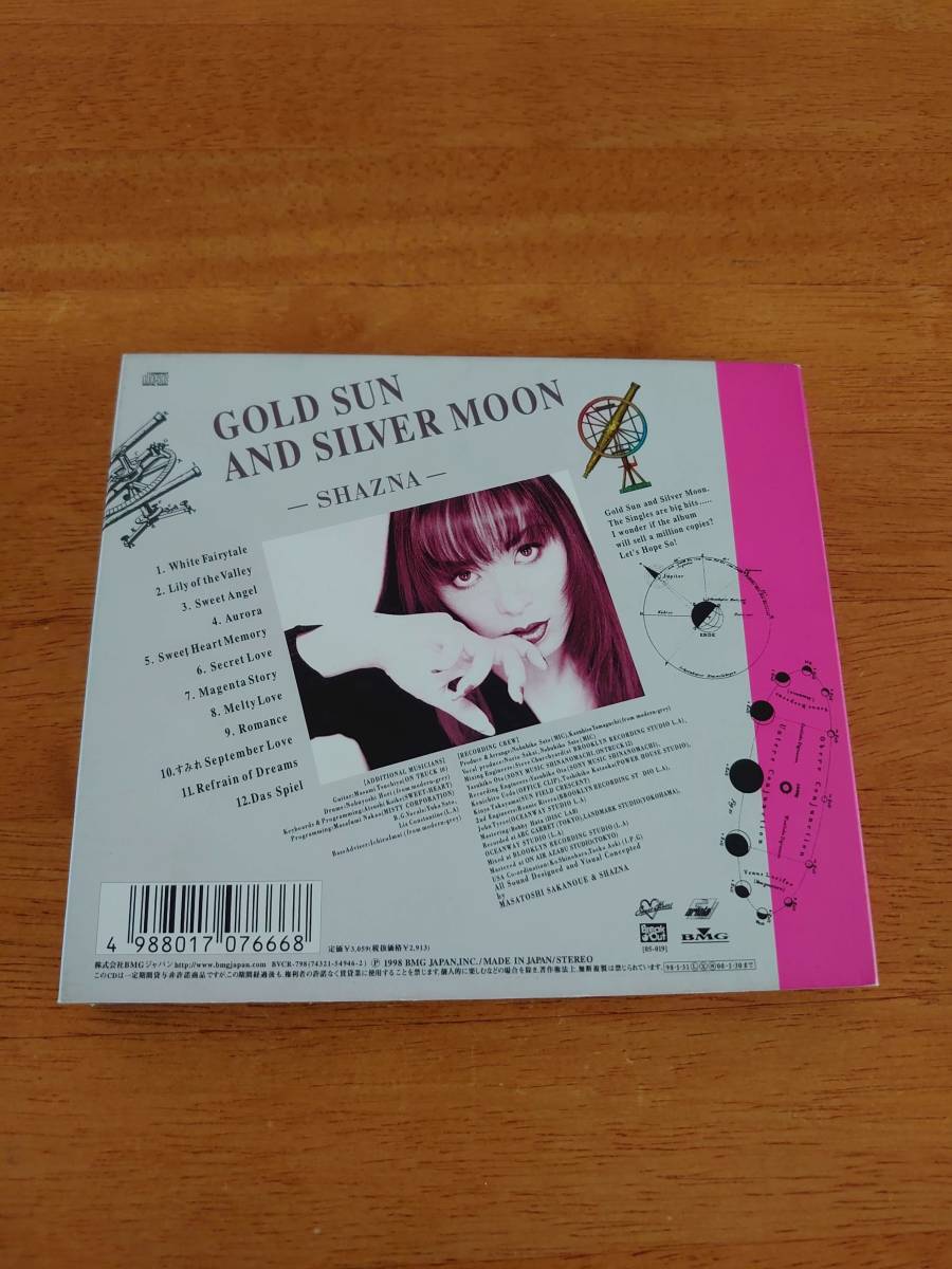 SHAZNA / GOLD SUN AND SILVER MOON シャズナ 【CD】_画像2