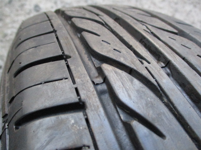 ｉ－１３５４０　１６５／７０Ｒ１４　ダンロップ　ＥＣ２０２Ｌ　２０２１年製　８分山　２本_画像5