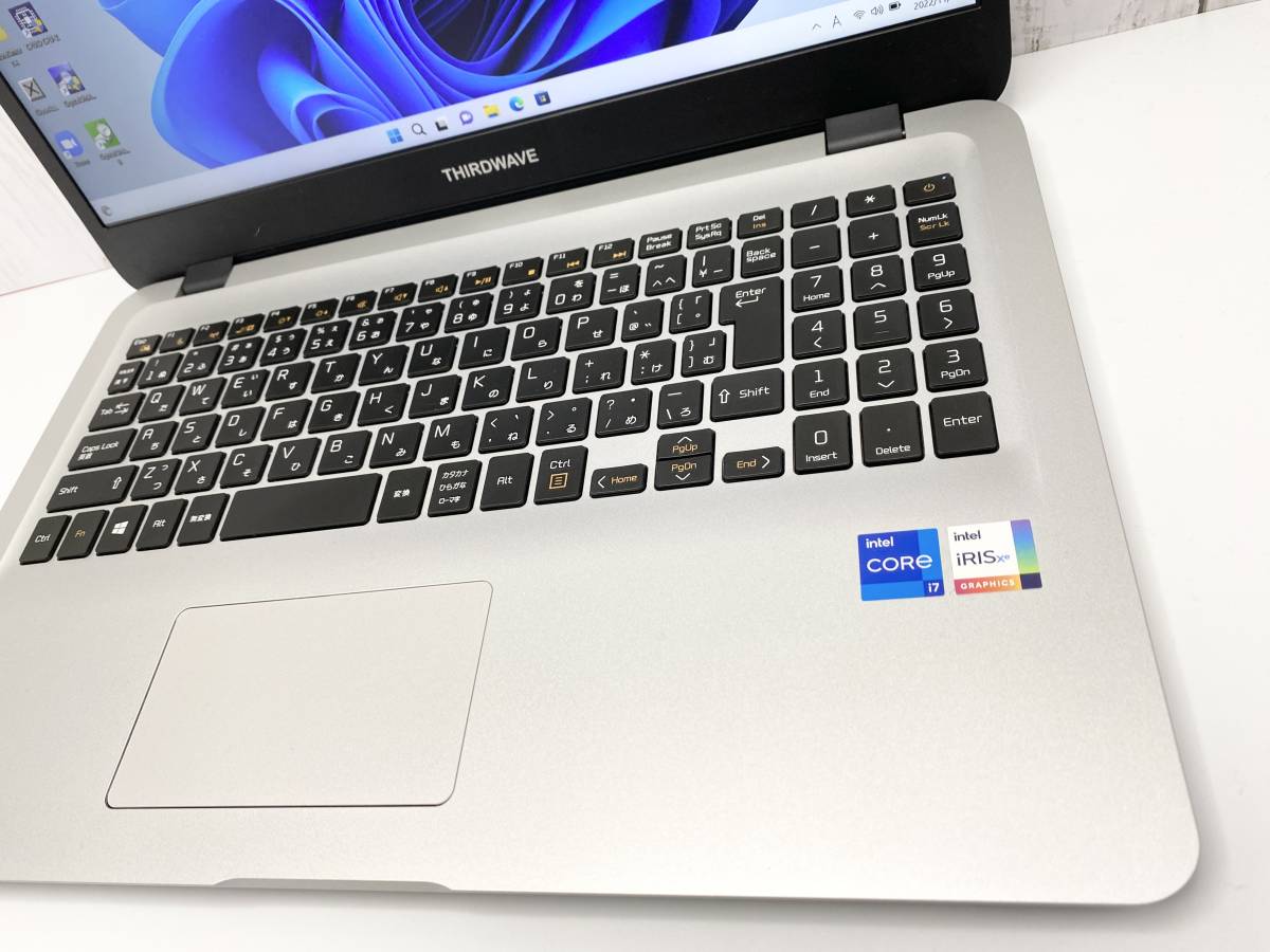 最新OS Windows11】SSD1TB メモリ16GB Thirdwave ドスパラ ノートPC DX