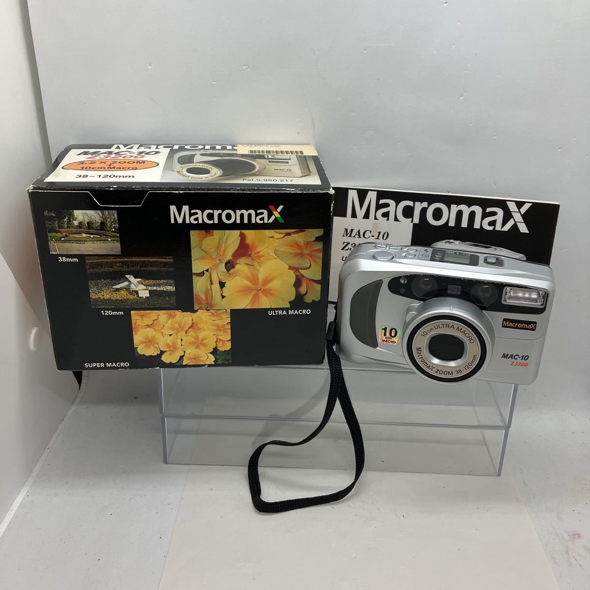 カメラ コンパクトフィルムカメラ macromax MAC-10 Z3200 38-120mm X71_画像1