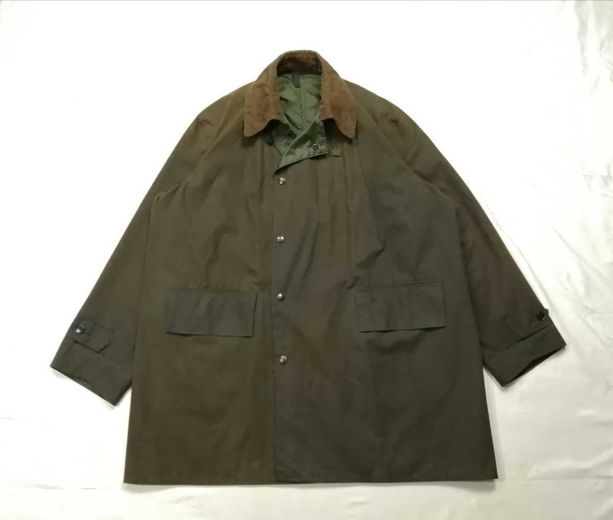 ほぼデッドストック 80s 1984年 2ワラント barbour 3/4 coat c48 ほぼデッドストック 80s 1984年 2ワラント barbour 3/4 coat c48